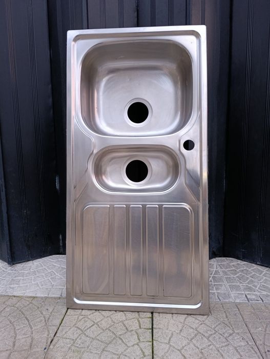 Banca inox dupla cozinha