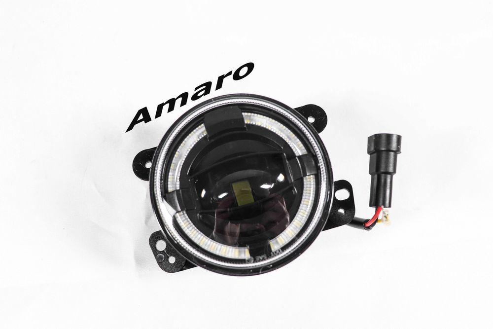 2 Farois de Nevoeiro em Led/Angel Eyes para Carro/Jipe Nº2 | NOVOS