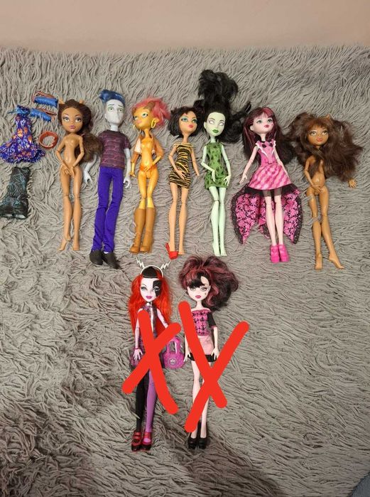 Zestaw lalek monster high