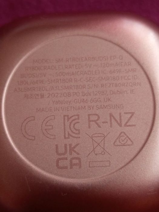 Навушники Samsung Galaxy Buds Live Rose Gold