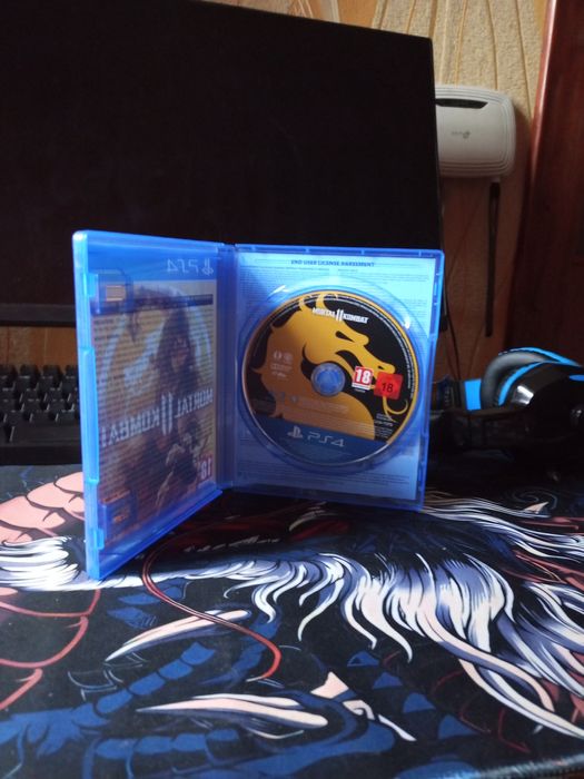 Диск Mortal kombat 11 ps4