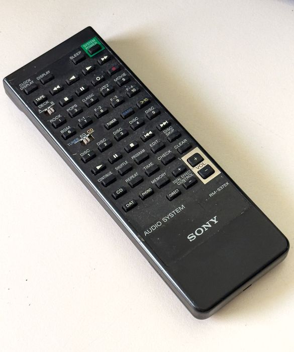 Aparelhagem Sony MHC-3750 modular vintage — amplificação funcional