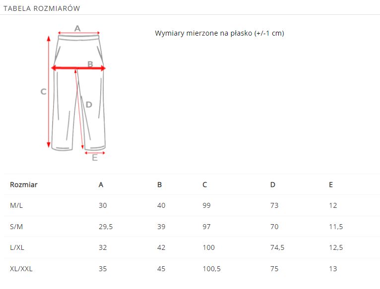 Legginsy damskie 1 szt. no cc 53 czarny M/L