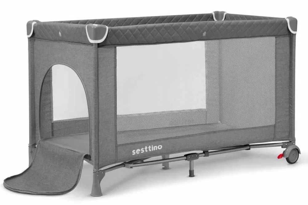 Łóżeczko Turystyczne SKŁADANE Sesttino Lia KOJEC 65 X 125 Cm