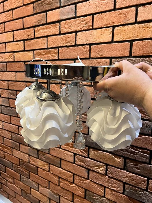 Plafon LED lampa żyrandol pilot