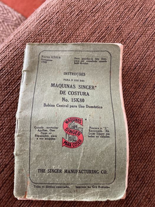 Máquina Singer 1953