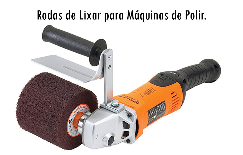Rolo de Lixa com ou sem Abas para Máquinas de Polir/Lixar