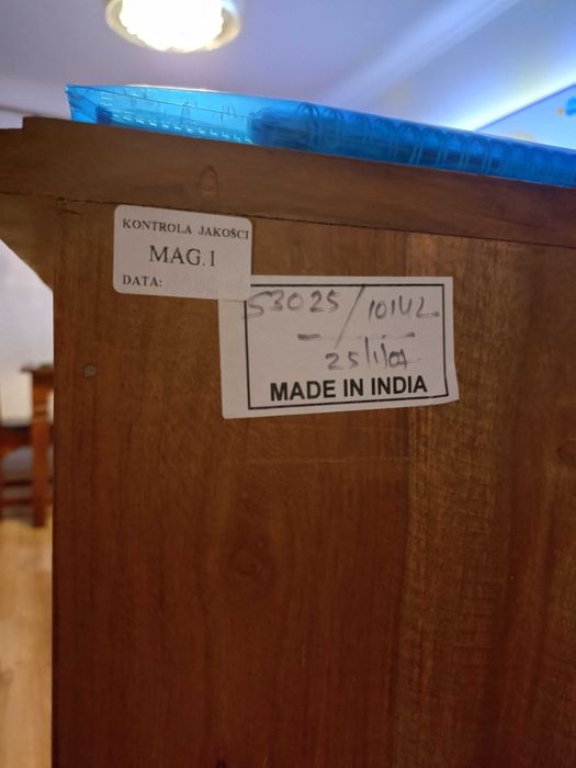 Piękny zestaw do salonu mebli kolonialnych Almi Decor