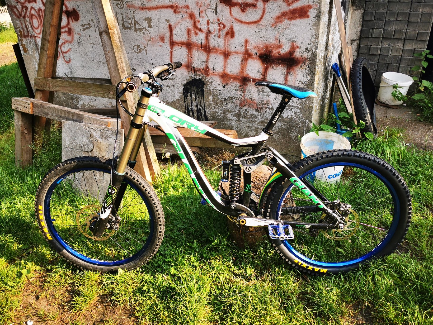 Rower dh giant glory 2014 maestro 8.0 ubki OLX.pl