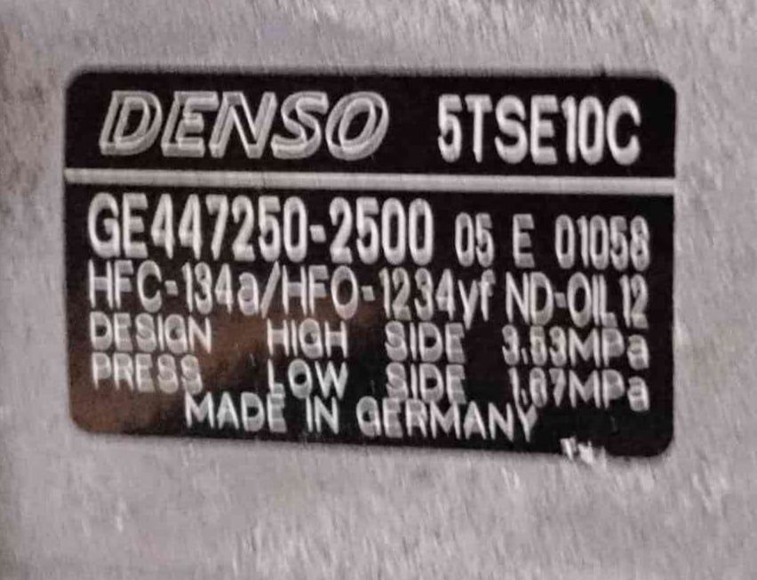 Compressor Ar Condicionado GE447250-2500 - TOYOTA YARIS