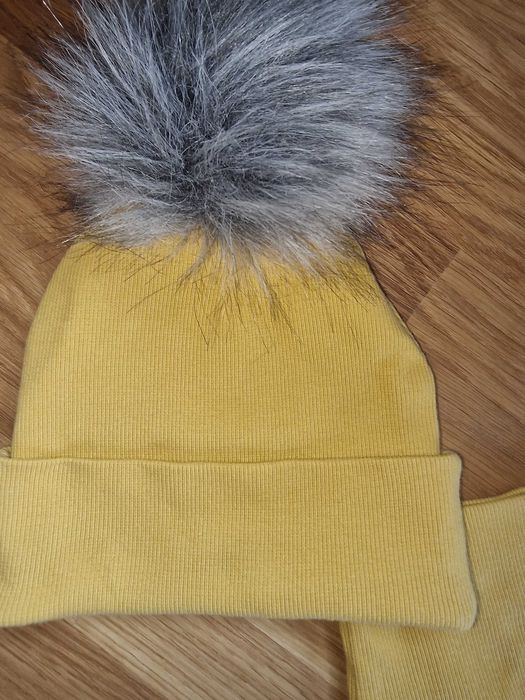 Czapka komin 86 - 92cm komplet H&M