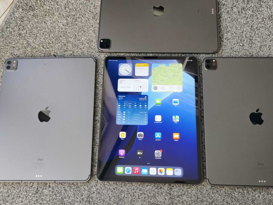 iPad Pro 12.9" 13" M1 256GB Wifi Cellular LTE 5G GREY JAK NOWE 5 GEN