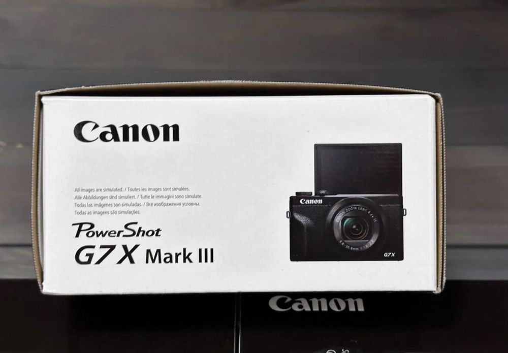 Canon G7x Mark iii 3 2 ii фотоапарат Європа