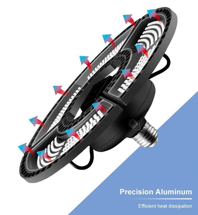 Панельна фітолампа біколор 400Вт Е27