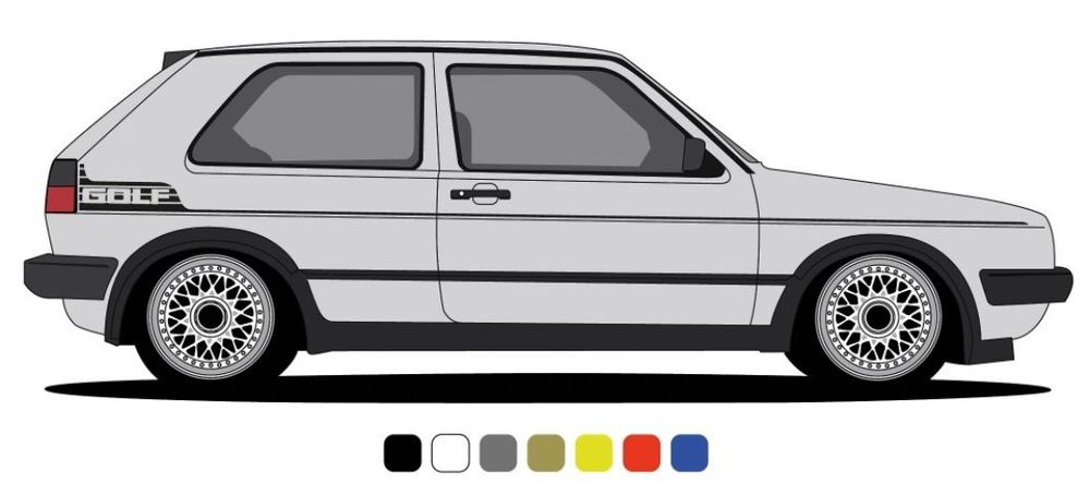 Faixas Vinil decorativas VW