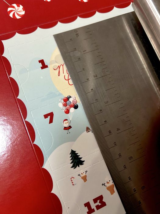 Коробка для адвент календаря