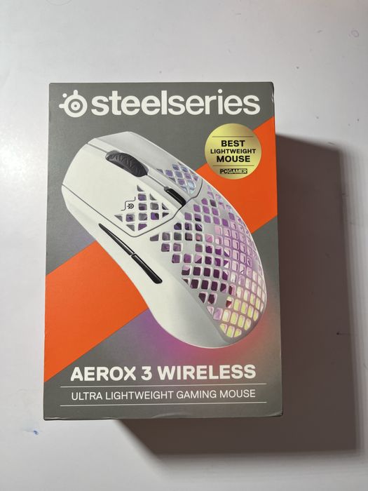 Myszka steelseries aerox 3 wireless snow