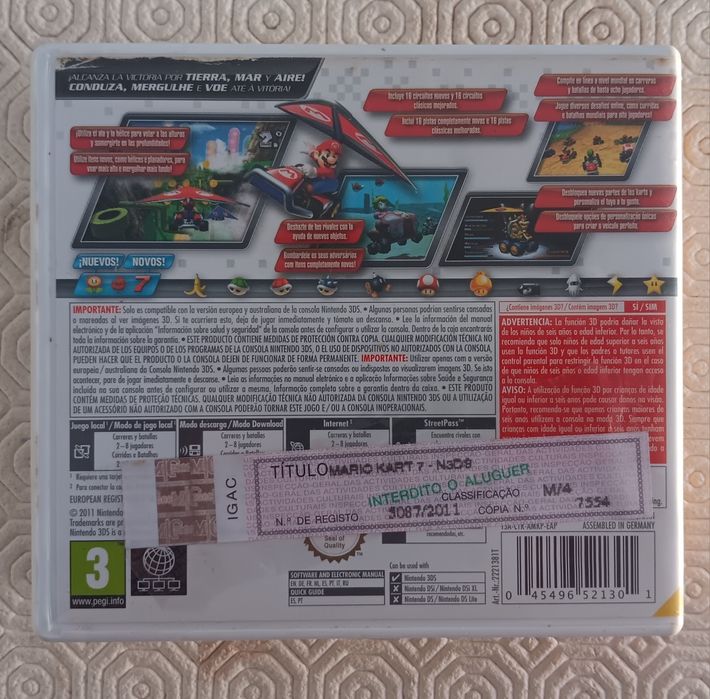 Mario Kart 7 Nintendo 3DS