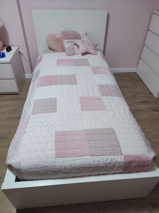Cama solteiro malm ikea