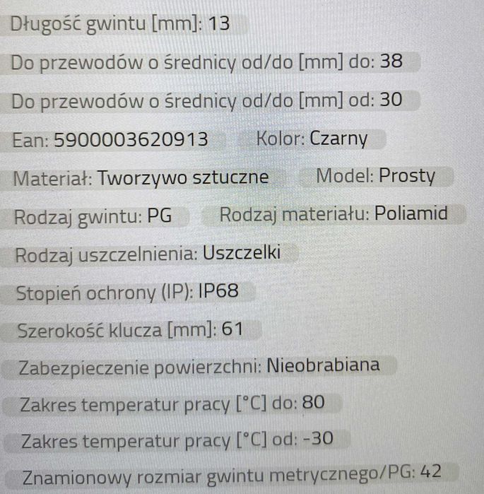 Dławica   Kablowa