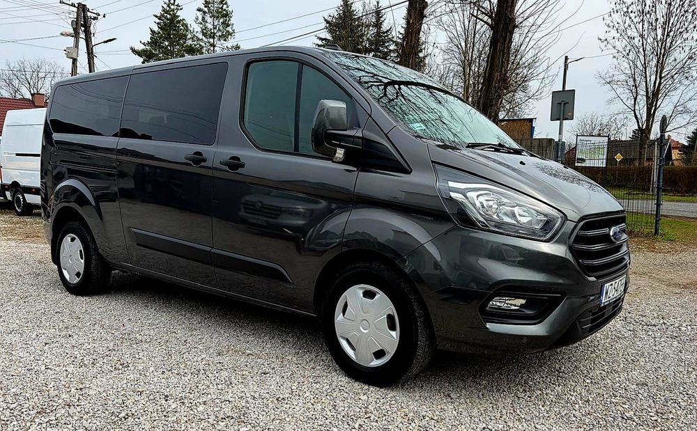 Ford Transit Custom Pierwszy wlasciciel, Salon Polska, ASO, Gwarancja, FV VAT 23 %,Idealny