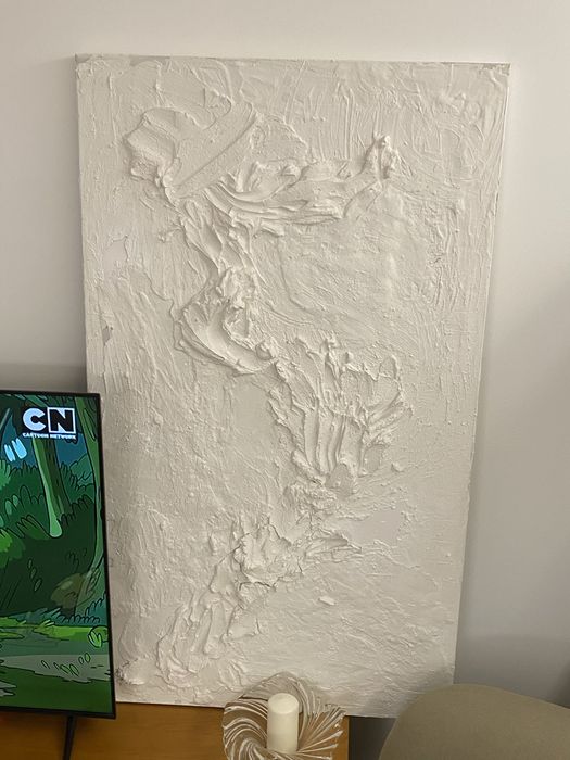 Tela pintura em gesso 155*90