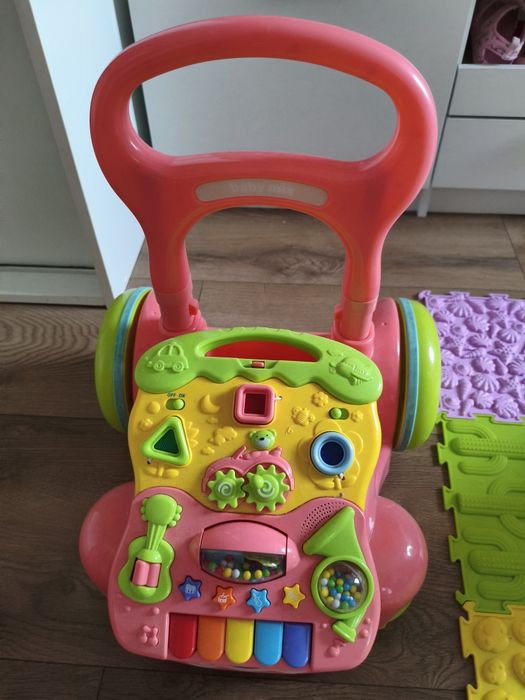 Pchacz chodzik dziecięcy Baby Mix dla dziecka zabawka