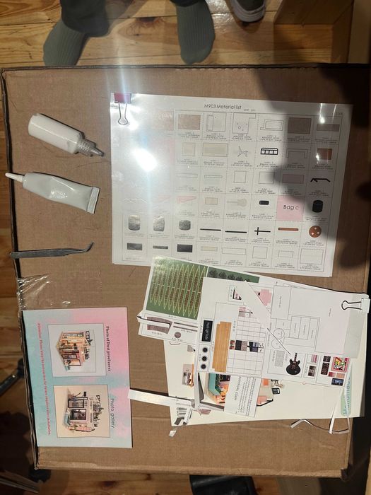 Anna’s Pink Melody M035 domek diy miniatura zestaw