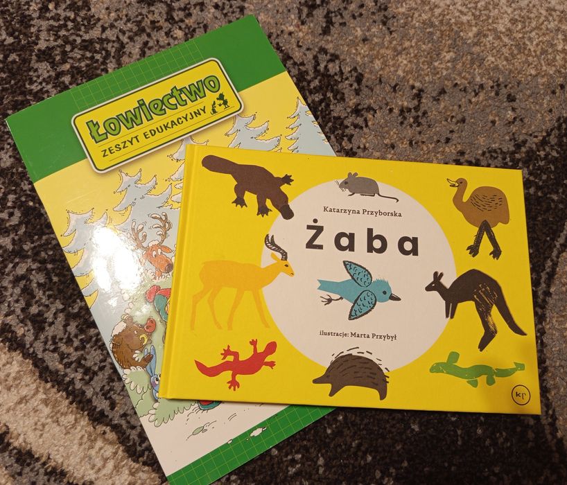 Żaba, Katarzyna Przyborska i Łowiectwo zeszyt edukacyjny, nowe
