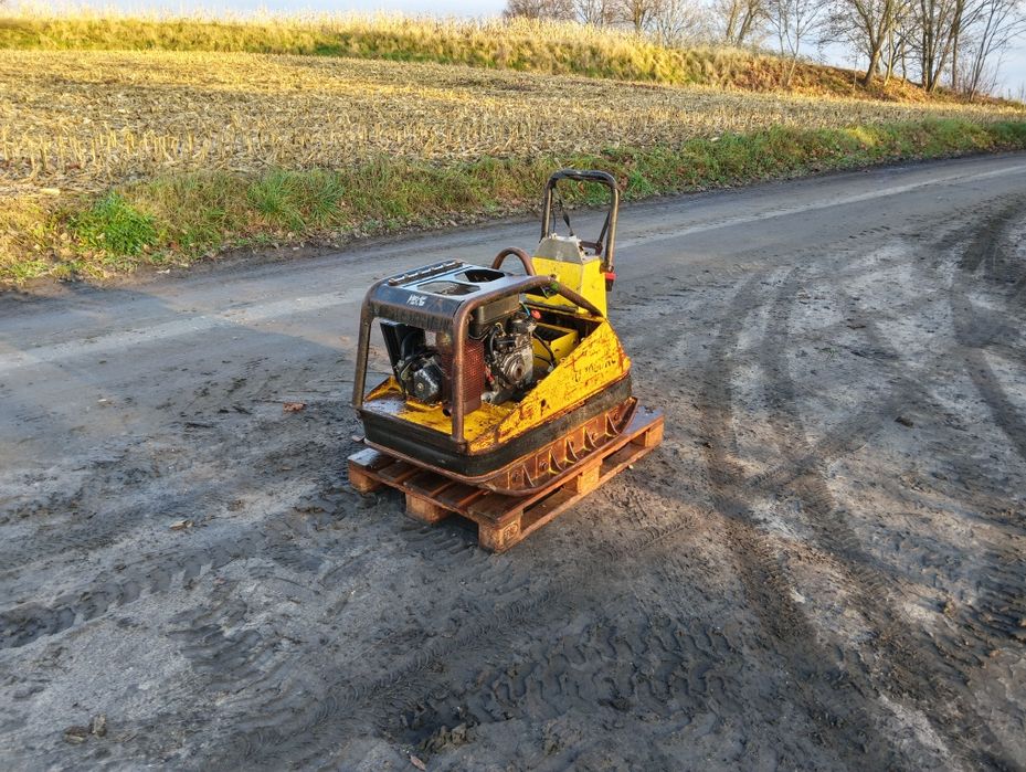 Zagęszczarka WACKER diesel 635kg z sterowaniem na pilot