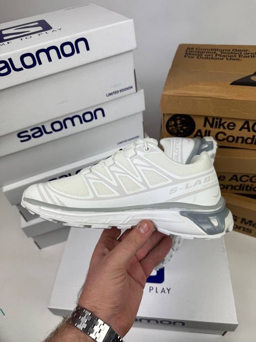 РОЗПРОДАЖ Кросівки Salomon XT-6 GORE-TEX Кроссовки Саломон Білі