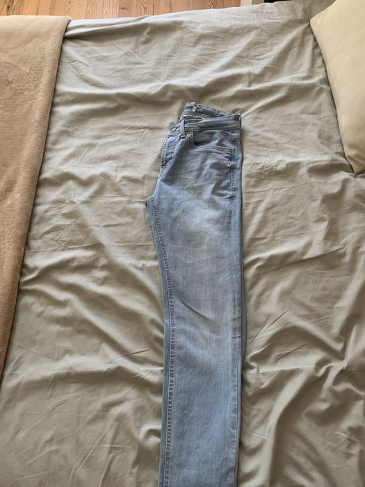 Calça ganga clara da Springfield