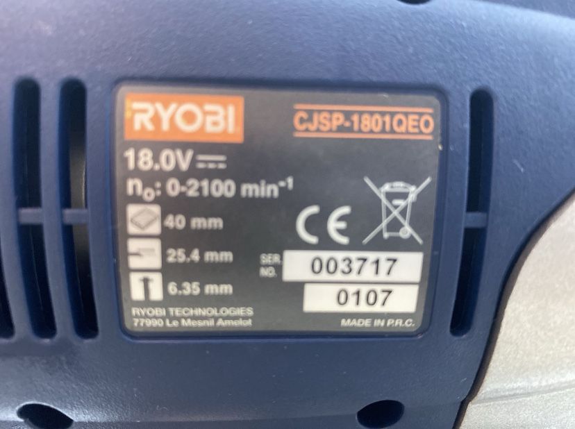 Wyrzynarka RYOBI CJSP-1801QEO