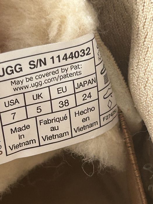 Buty ugg lowmel brązowe camel śniegowce 38 nowe