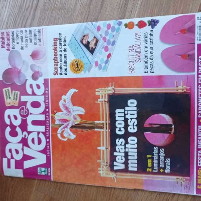 vendo 5 revistas de artesanato e bricolage