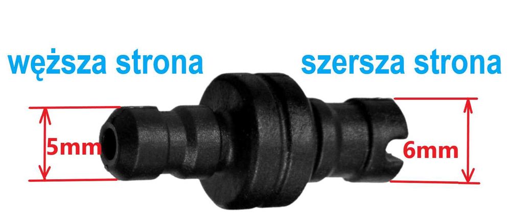 65835 wężyk + złączka do przystawki mleka ekspres 24117 Jura 68001