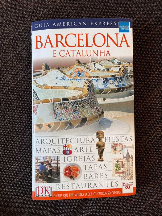 Guia American Express de Barcelona — em excelente estado