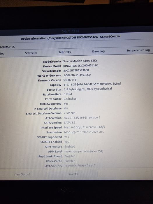 Dysk SSD msata 512gb Kingston