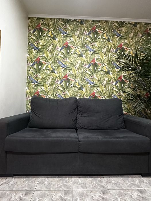 Sofa 2 lugares cinzento - Como novo