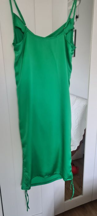 Piękna zielona sukienka