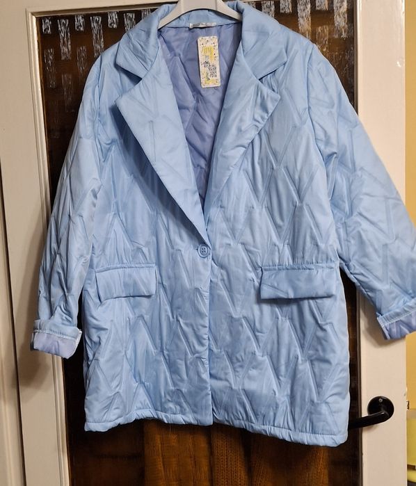 Kurteczka damska, błękitna