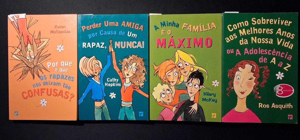 Livros da colecção "Clube das Amigas"