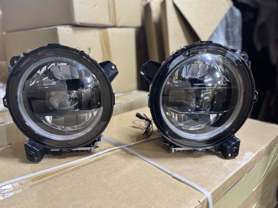 Фары jeep wrangler JL 2018-/фары джип вранглер 2018-2023