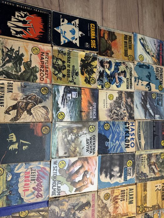 Książeczki z serii Żółty Tygrys II wojna światowa