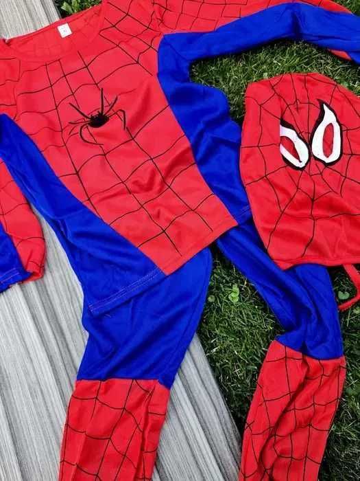 Super strój przebranie Spider-Man dla dzieci rozm S nowe
