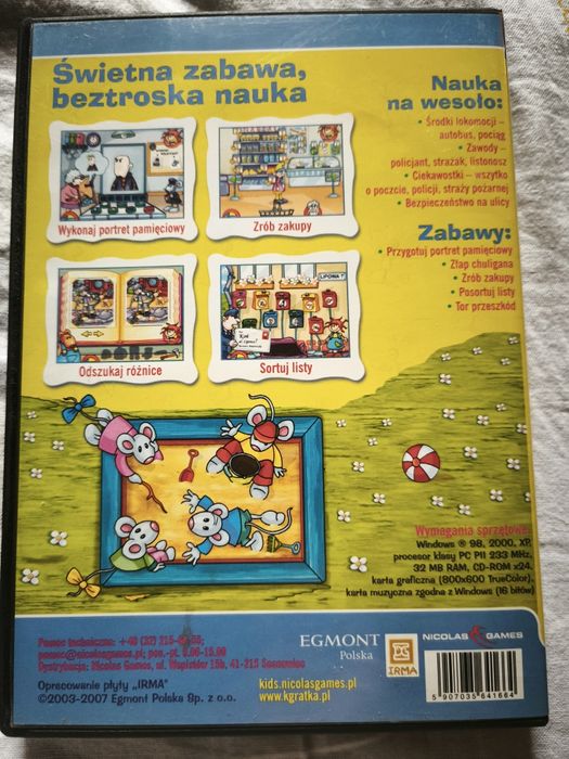 Zaginione myszk gra PC CD-ROM