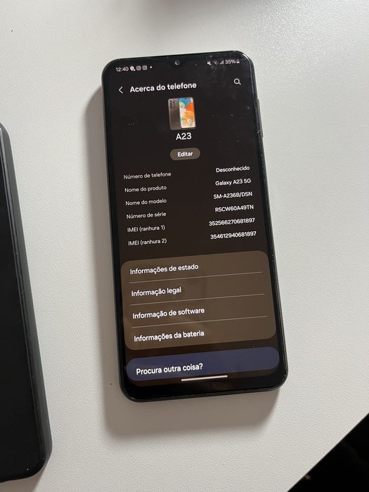 Samsung A23 5G 128GB preto