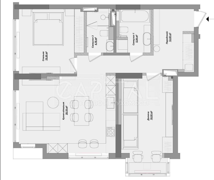 Продаж квартири, ЖК Greenville Park, Шевченківський