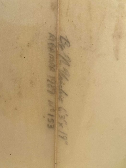 SEMENTE SURFBOARDS — 1989 Shape original de Nick Uricchio