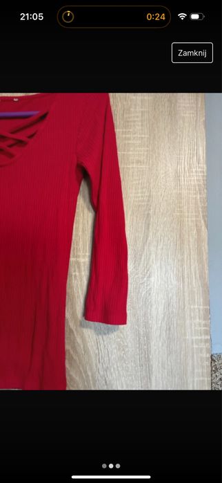 bluzka z rękawem 3/4